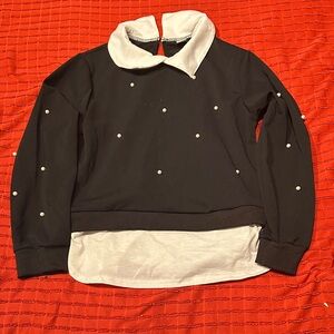 SHEIN Black and White Garment